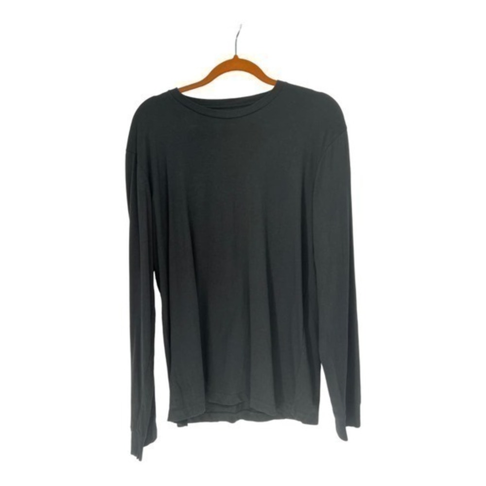 J. Crew Washed Cotton Long Sleeve Crewneck T-Shirt Size Medium NWOT